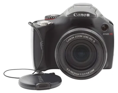Produktbild von Canon SX40 HS PowerShot, 12,1 MP, Brückenkamera, 25,4/58,4 mm (1/2.3"), 35x, 4x, 4,3 - 150,5 mm