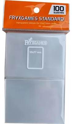 Produktbild von Kartenschutzhüllen 55x77mm Standardgröße 100 Stück