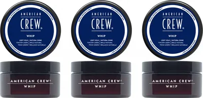 Produktbild von American Crew Whip 3 x 85 g Haarcreme Set