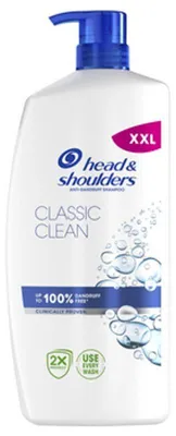 Zdjęcie produktu dla Head & Shoulders Classic Clean Codzienny szampon przeciwłupieżowy z pompką 800 ml