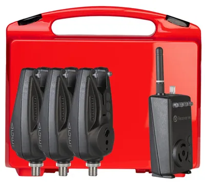 Produktbild von Carp Sounder AGE pro Set - 3 Bissanzeiger + Receiver + Koffer - Set