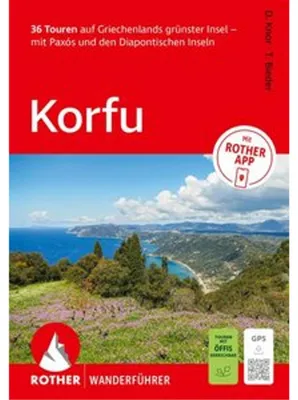 Obrázok produktu pre ROTHER Wanderführer Korfu. 36 Touren auf Griechenlands grünster Insel - mit Paxós und den Diapontischen Inseln
