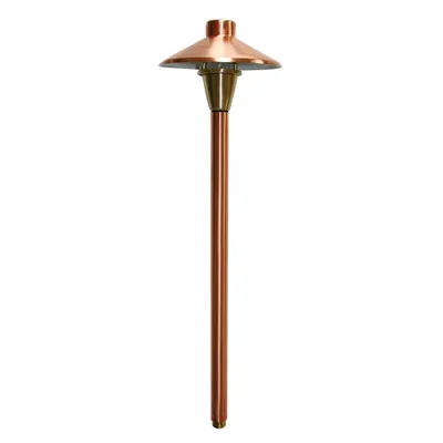 Produktbild von Elstead Bronze LED Außen-Stehleuchten Rohkupfer und Messing IP44