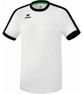 Obrázok produktu pre Erima Retro Star Jersey s krátkym rukávom - Biela / Čierna