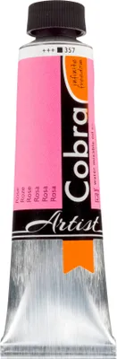 Image de Cobra Artist peinture à l'huile mélangeable à l'eau en tube 40 ml rose 357