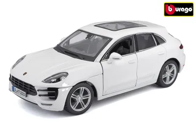 Imagen del producto de Bburago 1:24 Plus Porsche Macan Blanco