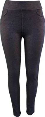 schwarz-blaue Leggings