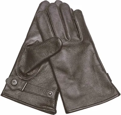 Produktbild von Mil-Tec BW Lederfingerhandschuhe, gefüttert, schwarz