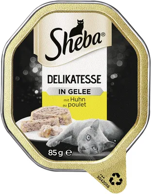 Produktbild von Sheba Schale mit Huhn in Gelee, Adult, Huhn, 85 g