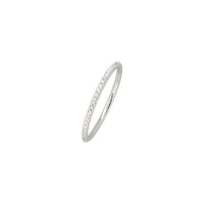 Produktbild von Xenox XS1721 Ring Damen Krappe Zirkonia Weiss Sterling Silber Gr. 54