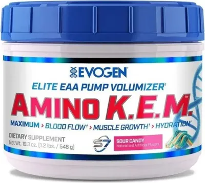 Produktbild von Evogen Amino K.E.M. EAA - 546g-Dose Sour Candy