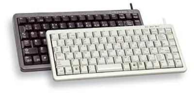 Immagine prodotto di CHERRY G84-4100 Compact Keyboard - Tastatur - PS/2, USB - Englisch - Hellgrau
