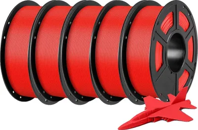 Immagine prodotto di Filamento PLA, 5 kg, ecologico, 5 kg rosso