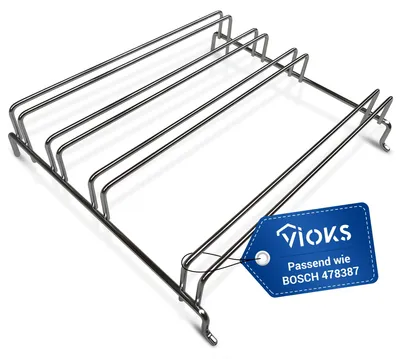 Produktbild von VIOKS Haltegitter Backofen Ersatz für Bosch 00478387 478387