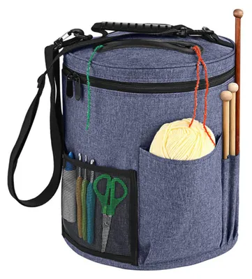 Produktbild von Wolltasche Aufbewahrung für Garn und Strickzubehör