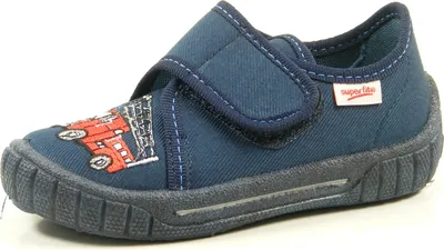Produktbild von Superfit 8-00278 Bill Schuhe Kinder Hausschuhe Jungen Weite Mittel IV , Größe:23 EU, Farbe:Blau