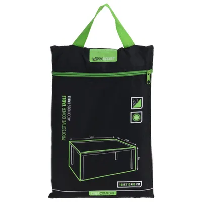 Produktbild von ProGarden Schutzhülle für Gartentisch 165x115x80 cm Schwarz