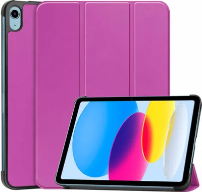 Produktbild von Für Apple iPad 11. Gen A16 2025 / 10.9 2022 3folt Wake UP Smart Cover Tasche Etuis Hülle