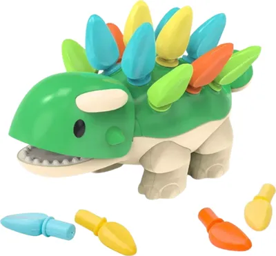 Obrázek produktu pro Montessori dinosauří skládačka s barvami s2055a