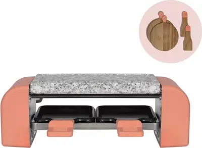 Zdjęcie produktu dla Grill do raclette o mocy 450 W dla 2 osób Livoo DOC306