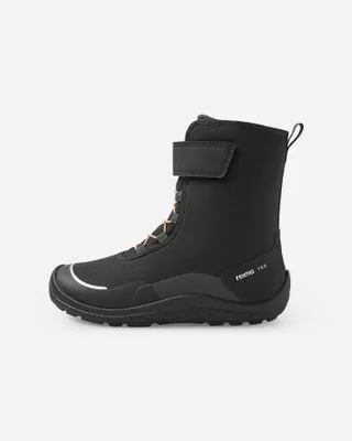 Productafbeelding van Reima 5400151A-9990 kinderwinterlaarzen in de kleur zwart – waterdicht