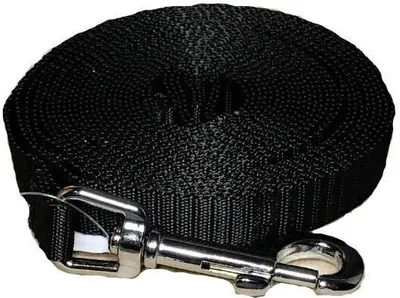 Produktbild von Palkar Schleppleine aus Gurtband für Hunde 5 m x 20 mm schwarz (Palkar Schleppleine aus Gurtband für Hunde 5 m x 20 mm schwarz)
