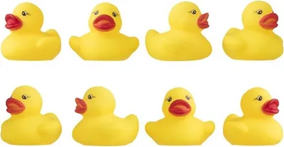 Produktbild von Johntoy Happy World Bad Ducks, 8st.