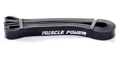 Produktbild von Muscle Power Power Band Schwarz Leicht Widerstandsband