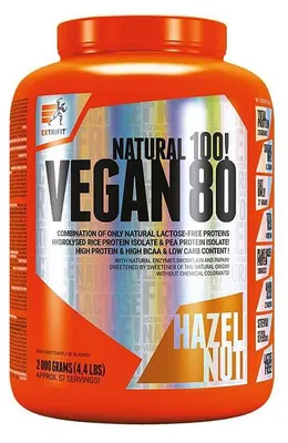 Produktbild von Extrifit Vegan 80 2000 g hazelnut