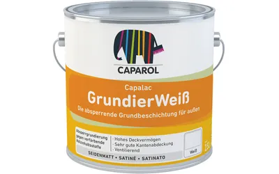 Produktbild von Caparol Capalac GrundierWeiß, 750ml