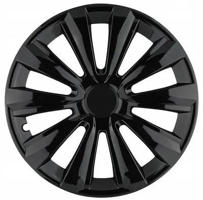 Produktbild von Radkappen Radzierblenden Delta 14" Schwarz 4tlg, Radabdeckung, Zierblenden, Zierkappen, Radblenden, Felgen
