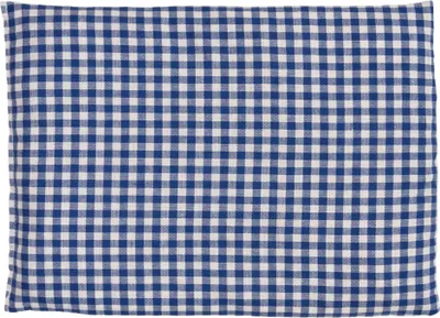 Produktbild von Rapssamenkissen 30 x 20 cm, blau-weiß - Als Wärmekissen & Kältekissen - Körnerkissen für Mikrowelle und Backofen - 30x20cm