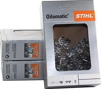 Image de 3 chaînes de scie Stihl Picco Micro PMM 3/8P-1,1-50 pour modèle Stihl 023L, longueur 35 cm, référence 3610 000 0050 (largeur de la chaîne : 1,1)