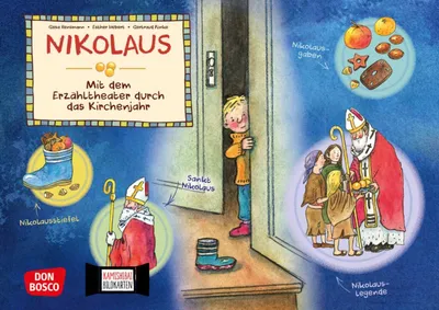 Obrázek produktu pro Nikolaus. Kamishibai Bildkartenset.