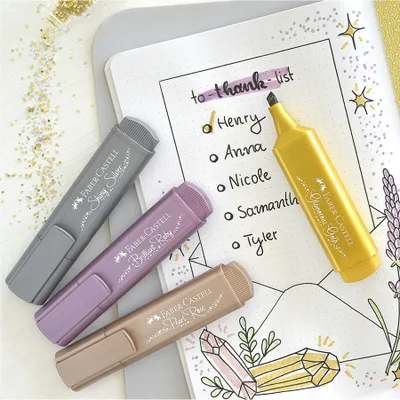Image de FABER-CASTELL Textmarker TL 46 Metallic sílber