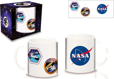 Produktbild von NASA Keramiktasse - Weltraum (320 ml)
