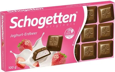 Produktbild von Schogetten Joghurt-Erdbeer 10030063 100g