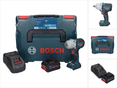 Produktbild von Bosch GDS 18V-450 HC Akku Drehschlagschrauber 18 V 450 Nm 1/2" + 1x ProCORE Akku 8,0 Ah + Ladegerät + L-Boxx