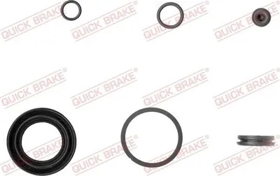 Produktbild von QUICK BRAKE Bremssattel-Reparatursatz für NISSAN ALMERA II Hatchback (N16) 114-0033