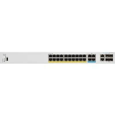Produktbild von Cisco CBS350, Managed, L3, Gigabit Ethernet (10/100/1000), Power over Ethernet (PoE), Rack-Einbau, 1U