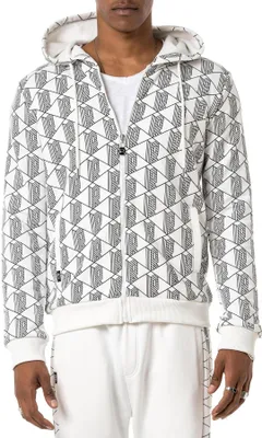 Produktbild von Red Bridge Herren Kapuzenpullover mit Reißverschluss Zip Hoody Ecru S