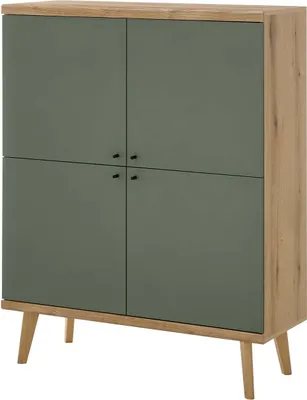 Produktbild von Highboard Alva - Evoke Eiche / Salbei