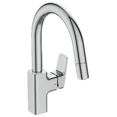 Zdjęcie produktu dla Ideal Standard CeraPlan - Bateria zlewozmywakowa z wyciąganą wylewką, chrom BD337AA