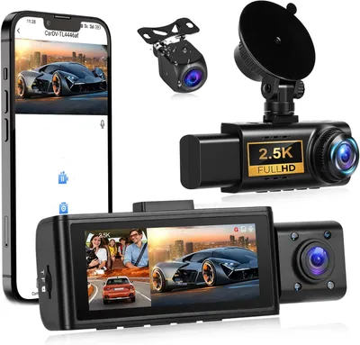 Immagine prodotto di Telecamera da auto - Autocamera - Registratore di guida - Kit per telecamera da auto - Telecamera per la retromarcia