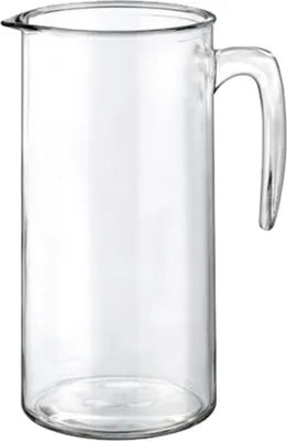 Produktbild von 6 x Borgonovo Indro Krug Kanne Glaskrug 1.1 l Höhe:20cm