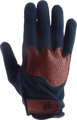 Obrázek produktu pro Rukavice na motorku Helstons Dune, hnědá/modrá, 11