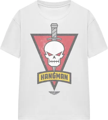 Produktbild von Top Gun: Maverick - "Hangman Call Sign" T-Shirt für Herren/Damen Uni TV16934 (XXL) (Weiß)
