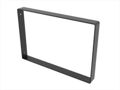Image de Equerre Style industriel en acier mat noir, H.31.1 x P.21 x Ep. 0,3 cm
