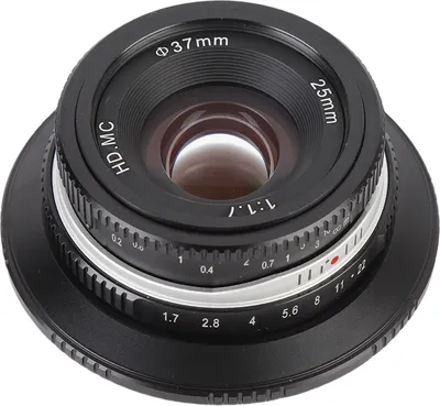 Obrázek produktu pro 25mm F1.7 objektiv s manuálním ostřením pro bajonet RF s bajonetem APS-C s velkou světelností pro R7 R10 R50 R100 RP R5 R6 černý