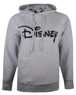 Productafbeelding van Disney dameshoodie met logo, grijs (grijs heather)
